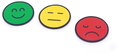 ROCADA SMILEY15 45 mm, s motivy smajlíků - balení 15 ks