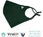 Roncato Face Mask with Viraloff, size M (12cm), GREEN - Face Mask