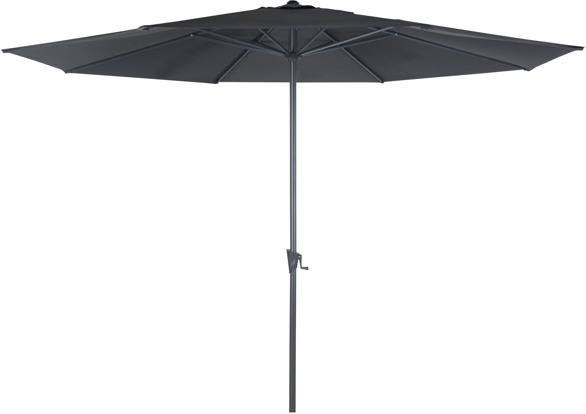 ROJAPLAST STANDARD Kerti napernyő, szürke, 400 cm