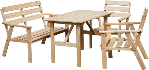 ROJAPLAST Garden furniture set NORDIC - Garden Furniture - Main image
