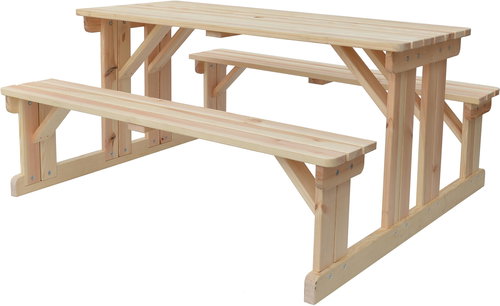 ROJAPLAST Garden furniture set PIKNIK MASIV, 180 cm - Garden Furniture - Main image