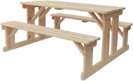 ROJAPLAST - Súprava záhradného nábytku PIKNIK MASIV 180 cm - Záhradný nábytok