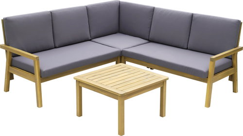 ROJAPLAST Garden furniture set ALLISON, including cushions - Garden Furniture - Main image
