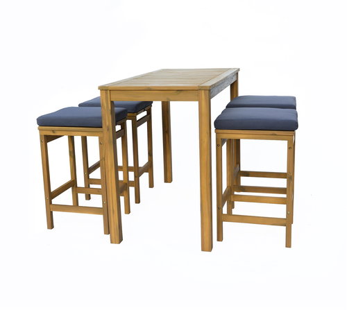 ROJAPLAST Garden furniture set COLIN, including cushions - Garden Furniture - Main image