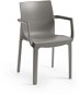 ROJAPLAST Židle zahradní EMMA ARMCHAIR, šedá - Zahradní židle