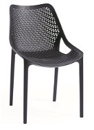 ROJAPLAST Židle zahradní BILROS, černá - Zahradní židle