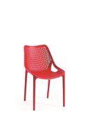 ROJAPLAST Židle zahradní BILROS, červená - Zahradní židle