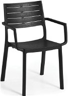 Záhradná stolička KETER Kreslo záhradné METALINE, sivá - Zahradní židle