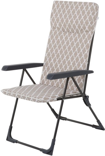 ROJAPLAST Garden armchair TORINO 030-05, grey cushion - Garden Armchair - Main image
