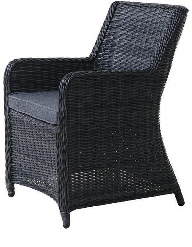 ROJAPLAST Garden armchair AUSTIN/SAN JOSÉ, anthracite - Garden Armchair - Main image