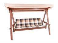 ROJAPLAST Garden swing for 3 persons ADELAIDA - Garden Swing