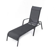 Garden Lounger ROJAPLAST ZWC-52  Lounger, Black - Zahradní lehátko