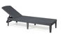 ALLIBERT JAIPUR Graphite Garden Lounger - Garden Lounger