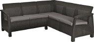 ALLIBERT CORFU RELAX graphite - Garden Sofa
