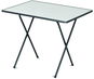 ROJAPLAST Stôl 60×80 camping SEVELIT antracit/biely - Záhradný stôl
