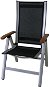Garden Chair Sun Garden ASS COMFORT Chair Silver/Black - Zahradní křeslo
