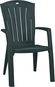 ALLIBERT SANTORINI Dark Green - Garden Chair