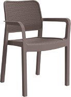 Záhradná stolička ALLIBERT Kreslo SAMANNA cappucino - Zahradní židle