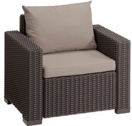 ALLIBERT Armchair PROVENCE brown - Garden Armchair