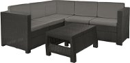 ALLIBERT PROVENCE set graphite - Garden Furniture
