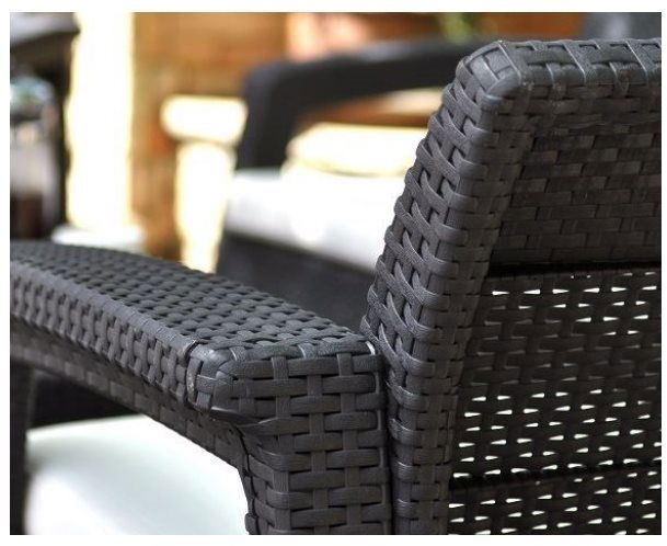 Corfu rattan style online armchair