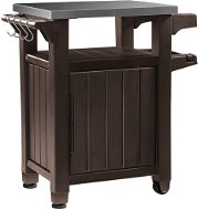 Garden Table KETER UNITY 105 L Barbecue Table Brown - Zahradní stůl