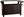 KETER Garden grill table UNITY XL, with storage compartment, volume 207 l, brown