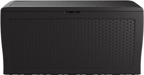 KETER storage box RATTAN graphite - Garden Bbox - Main image