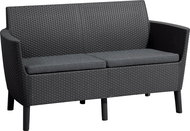KETER bench SALEMO 2 SEATERS SOFA graphite - Garden Bench