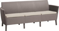 KETER bench SALEMO 3 SEATERS SOFA cappuchino - Garden Bench