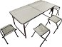 Záhradný nábytok ROJAPLAST Kempingový SET – stôl 120 × 60 cm + 4 stoličky - Zahradní nábytek
