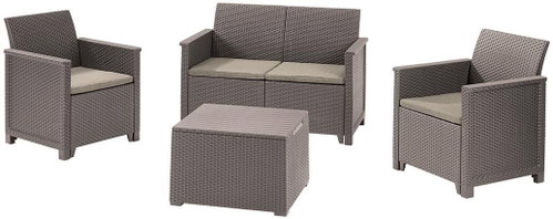 KETER EMMA 2 SEATERS SOFA SET - Garden Furniture - Main image
