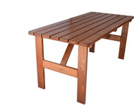 ROJAPLAST VIKING wooden table - 180 lacquered - Garden Table