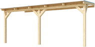 Weka Wooden garden pergola 672 (5,4 × 2,7 m) - Pergola