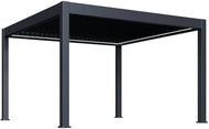 Rojaplast Luxury electric bioclimatic pergola Prestige 4 × 4, aluminium - freestanding - Pergola
