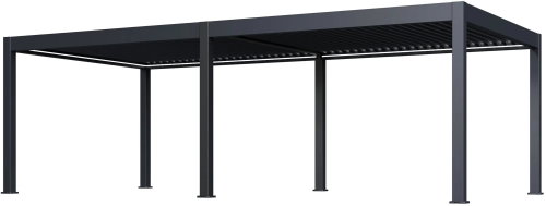Rojaplast Luxury electric bioclimatic pergola Prestige 8 × 4, aluminium - freestanding - Pergola - Main image