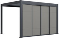 Rojaplast Sliding screen for 4 m - Zástěna na pergolu