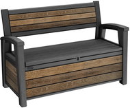 Keter Deco Garden Bench 227 l Walnut - Garden Bench