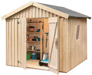 Weka Wooden garden house 349 (277 × 286 × 230 cm) - Garden Shed