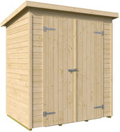 Weka Mori wooden garden house (183 × 133 × 199 cm) - Garden Shed