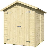 Weka Mori wooden garden house (195 × 195 × 214 cm) - Garden Shed