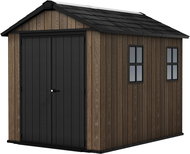 Keter Apex 9 × 7.5 Walnut - Garden Shed