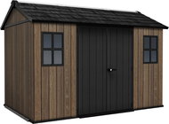 Keter house Apex 11 × 7,5 Walnut - Garden Shed