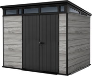 Keter Pent Signature 9 × 7 Storm Grey - Garden Shed