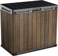 Keter Cabinet Deco horizontal Store it out 1150 l Walnut - Garden Storage Cabinet