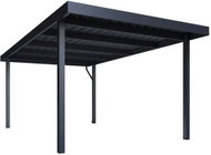 Rojaplast steel carport Metta 5,5 × 3,2 m - Car Shelter