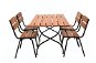 ROJAPLAST Set záhradného nábytku WEEKEND II. 1 stôl + 4 stoličky - Záhradný nábytok