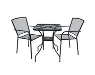 ROJAPLAST Set zahradního nábytku ZWMT-60 zahradní stůl 1 + 2 zahradní židle ZWMC-19 - Zahradní nábytek