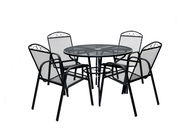 ROJAPLAST Set zahradního nábytku ZWMT-51 zahradní stůl 1 + 4 zahradní židle ZWMC-31 - Zahradní nábytek