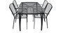 Garden Furniture ROJAPLAST Garden furniture set ZWMT-24 garden table 1 + 4 garden chairs ZWMC-19 - Zahradní nábytek